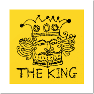 The king Posters and Art